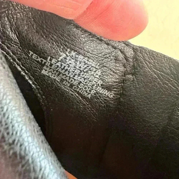 Lucky Brand Women’s Basel Ankle Bootie Black Leather Size 7.5 Wide NWOT - Picture 9 of 10